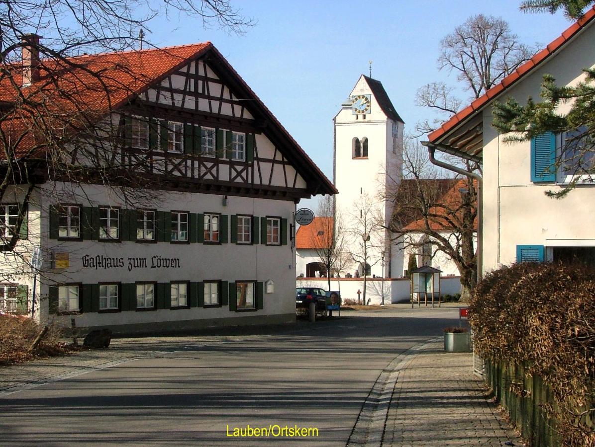 Top Ferienwohnung In Lauben Bei Kempten Bagian luar foto