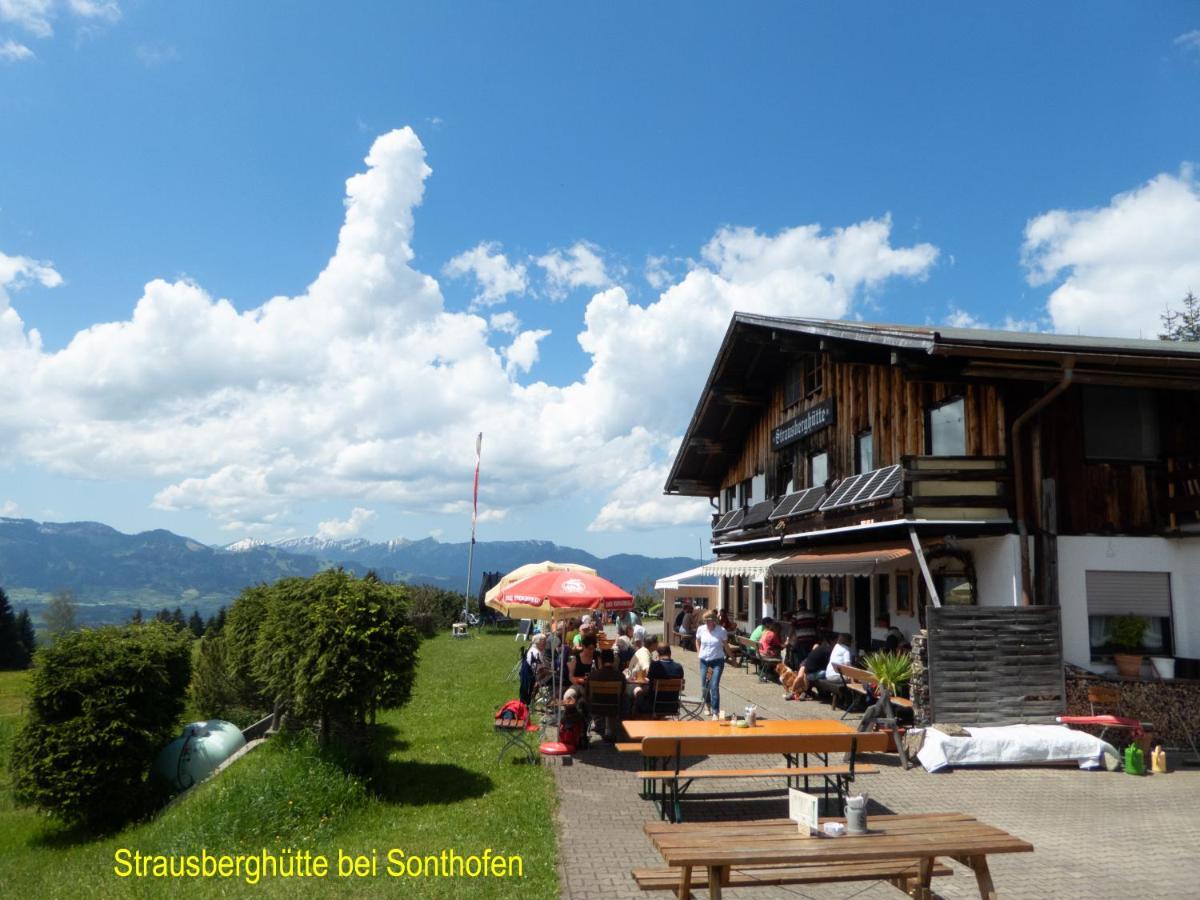 Top Ferienwohnung In Lauben Bei Kempten Bagian luar foto